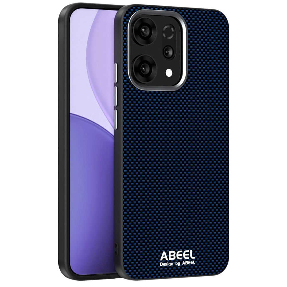 ABEEL magnetiskt fodral med tryck i PC, TPU, aluminiumlegering och läder för Oppo Reno14 Pro 5G (Global)