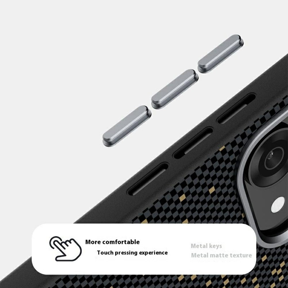 ABEEL For Oppo Reno14 Pro 5G (Global) Magnetic Case Ultra Slim PC TPU Phone Back Cover