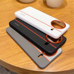 For Xiaomi Redmi K80 5G  /  Poco F7 Pro 5G Case Splicing PC + PU Leather Phone Back Cover with Metal Lens Ring  /  Buttons