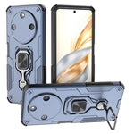 For Honor X60 5G Case Rotatable Ring Kickstand PC + TPU Shockproof Phone Cover
