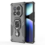 For Xiaomi Redmi Note 14 Pro+ 5G Case Rotatable Ring Kickstand PC + TPU Shockproof Phone Cover
