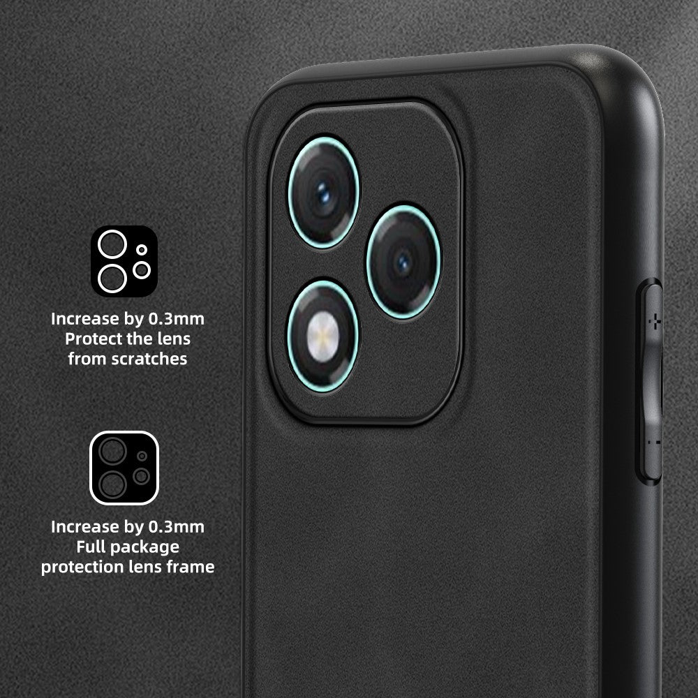 ANNYOJO For Honor 400 Lite 5G Cover PU Læder + PC + TPU Anti-fald Telefonbagside