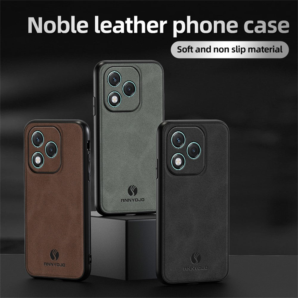 ANNYOJO For Honor 400 Lite 5G Cover PU Læder + PC + TPU Anti-fald Telefonbagside