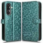 For Samsung Galaxy M56 5G Wallet Case Dot Pattern Imprint PU Leather Phone Cover