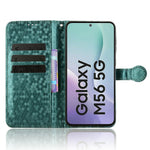 For Samsung Galaxy M56 5G Wallet Case Dot Pattern Imprint PU Leather Phone Cover