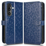 For Samsung Galaxy M56 5G Wallet Case Dot Pattern Imprint PU Leather Phone Cover