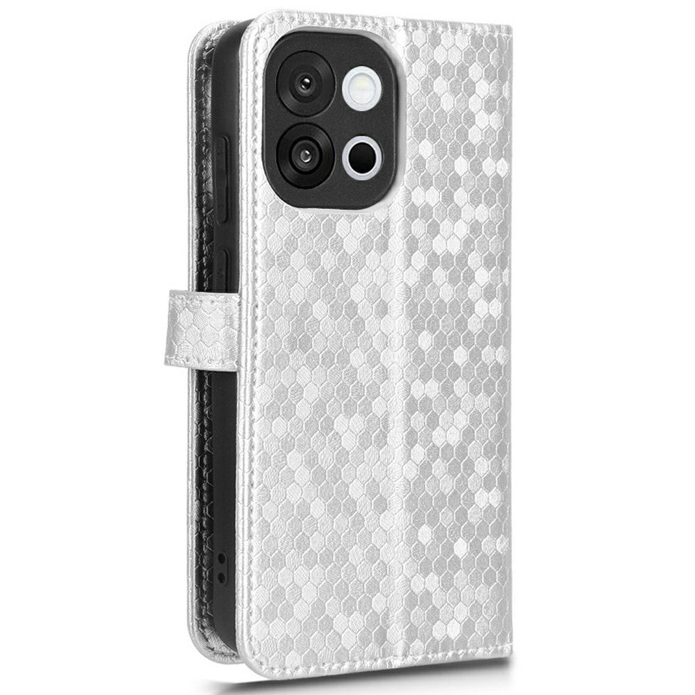 For OnePlus 13T 5G Wallet Case Dot Pattern Imprint PU Leather Phone Cover