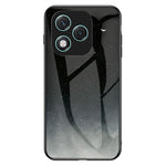 For Honor 400 Lite 5G Case Starry Sky Pattern Tempered Glass Phone Cover