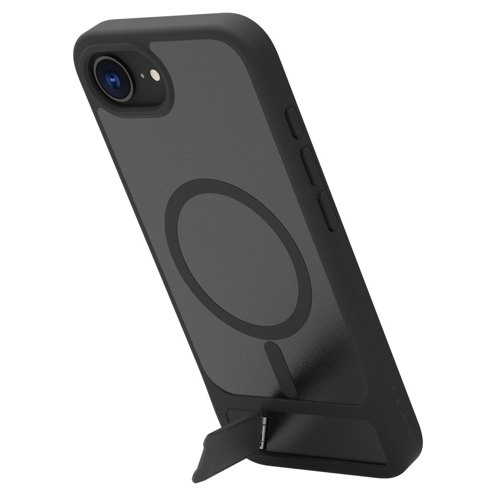 LEREACH Le-Chic Series For iPhone 17e / 16e Case Compatible with MagSafe Kickstand TPU + PC Phone Cover