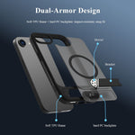 LEREACH Le-Chic Series For iPhone 17e / 16e Case Compatible with MagSafe Kickstand TPU + PC Phone Cover