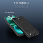 LEREACH Le-Chic Series For iPhone 17e / 16e Case Compatible with MagSafe Kickstand TPU + PC Phone Cover