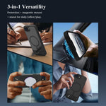 LEREACH Le-Chic Series For iPhone 17e / 16e Case Compatible with MagSafe Kickstand TPU + PC Phone Cover