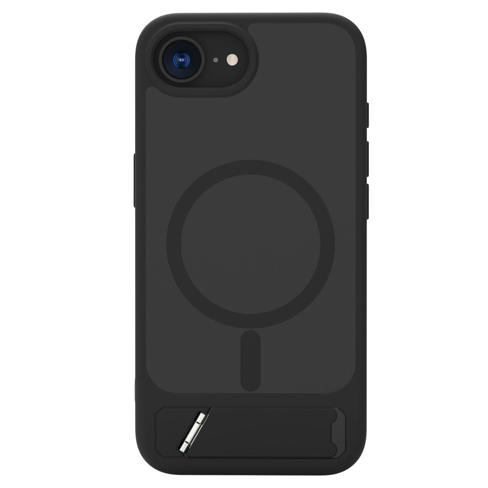 LEREACH Le-Chic Series For iPhone 17e / 16e Case Compatible with MagSafe Kickstand TPU + PC Phone Cover