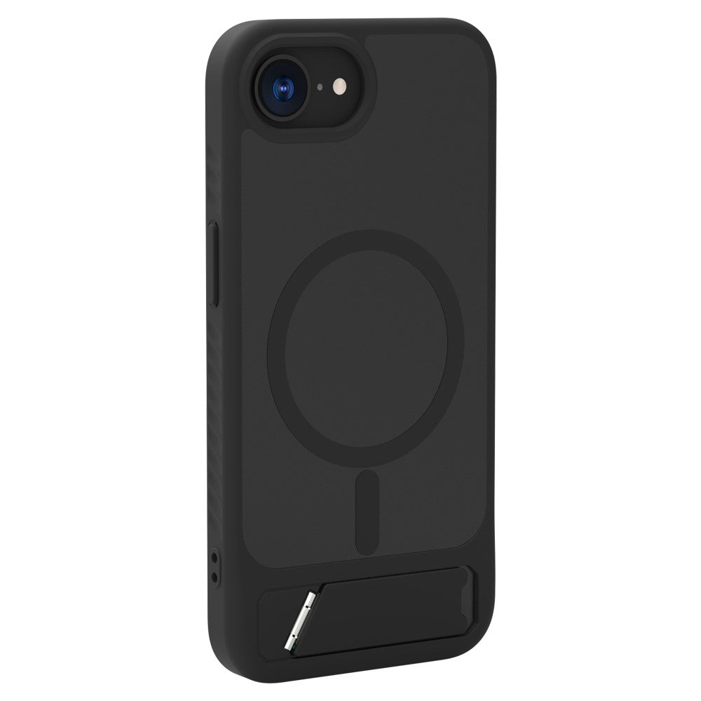 LEREACH Le-Chic Series For iPhone 17e / 16e Case Compatible with MagSafe Kickstand TPU + PC Phone Cover