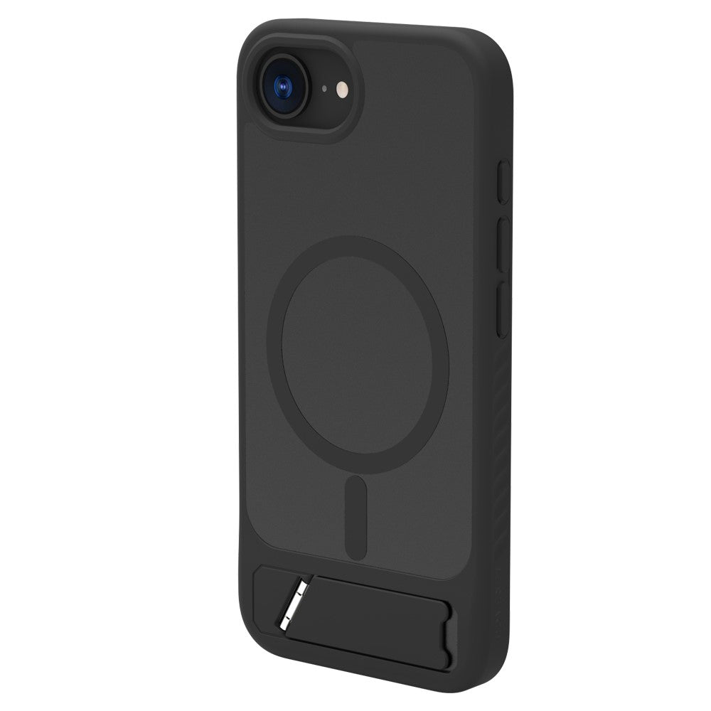 LEREACH Le-Chic Series For iPhone 17e / 16e Case Compatible with MagSafe Kickstand TPU + PC Phone Cover