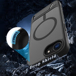 LEREACH Le-Chic Series For iPhone 17e / 16e Case Compatible with MagSafe Kickstand TPU + PC Phone Cover