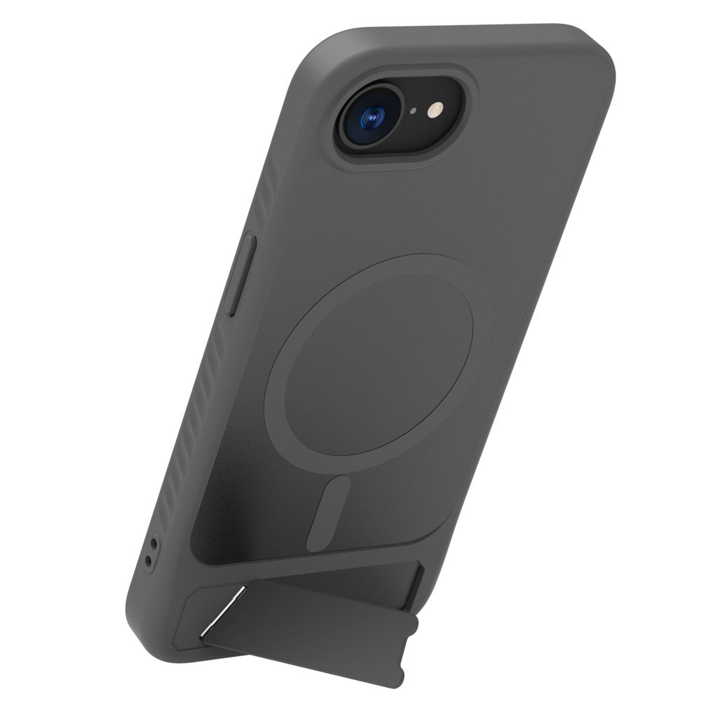 LEREACH Le-Chic Series For iPhone 17e / 16e Case Compatible with MagSafe Kickstand TPU + PC Phone Cover