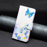 For Oppo A17 4G Phone Case Pattern Printing PU Leather Wallet Stand Cover