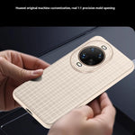 For Huawei nova 14 Pro 5G Case Plaid Texture PU Leather + TPU Protective Phone Cover