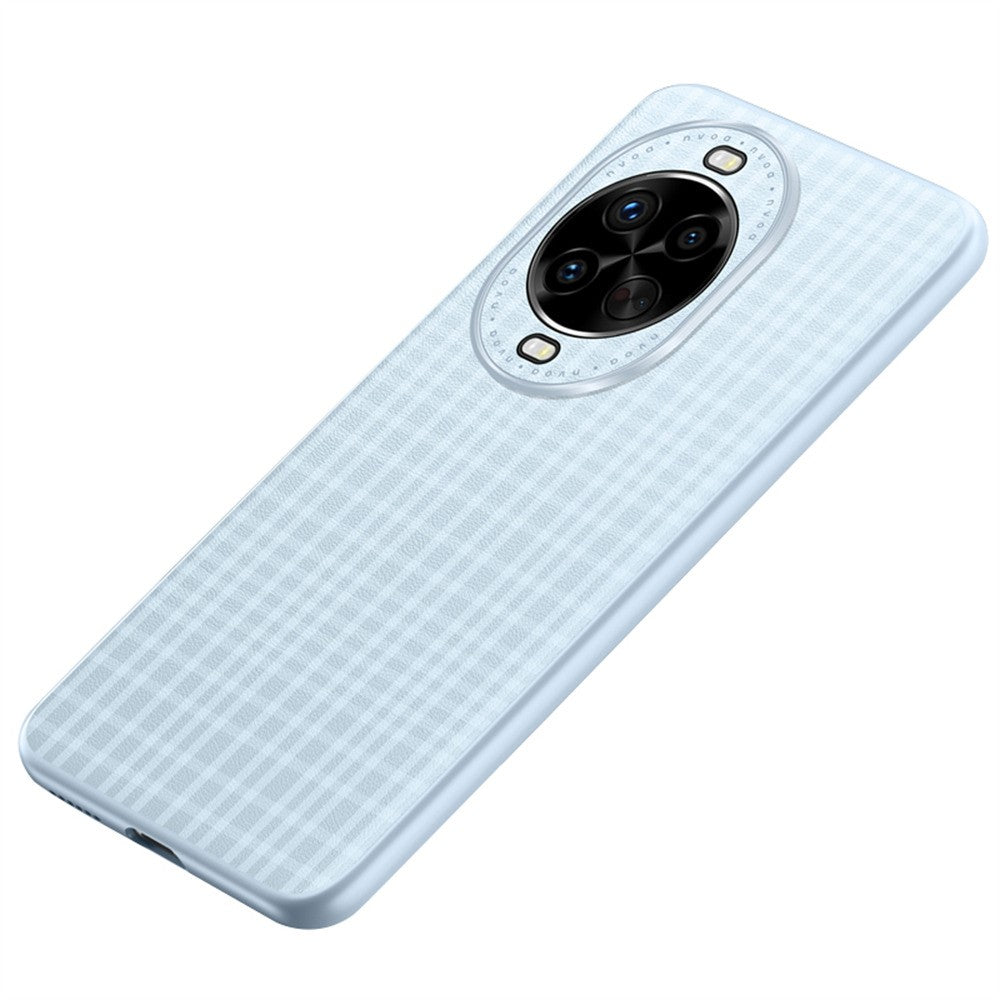 For Huawei nova 14 Pro 5G Case Plaid Texture PU Leather + TPU Protective Phone Cover