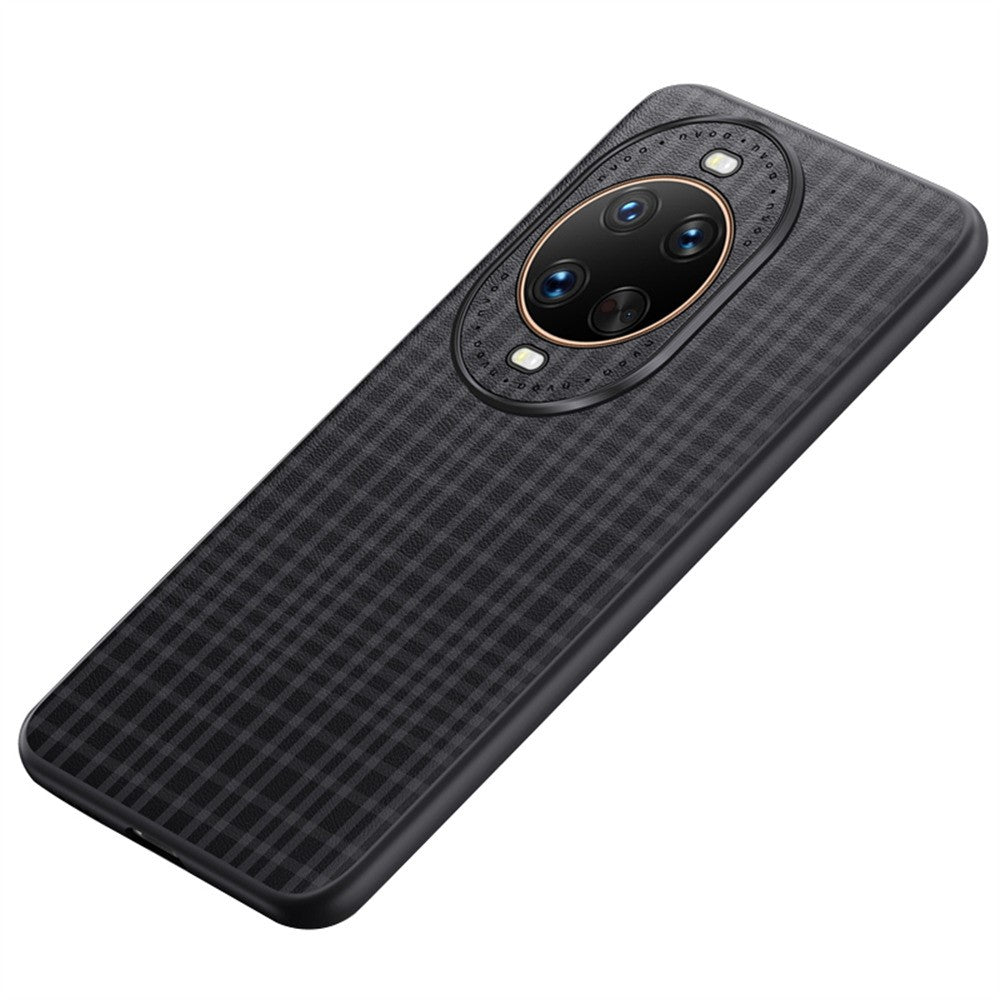 For Huawei nova 14 Ultra 5G Case Plaid Texture PU Leather + TPU Protective Phone Cover