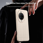 For Huawei nova 14 Ultra 5G Case Plaid Texture PU Leather + TPU Protective Phone Cover