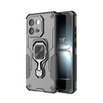 WANLONFENG För OnePlus 13T 5G mobilskal PC TPU Bakstycke Stativ med Härdat Glas