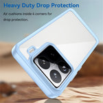 WANLONFENG For Xiaomi 15 Pro Phone Case  XC Series TPU Acrylic Cover with Tempered Glass (Big Lens Hole)