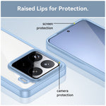 WANLONFENG For Xiaomi 15 Pro Phone Case  XC Series TPU Acrylic Cover with Tempered Glass (Big Lens Hole)