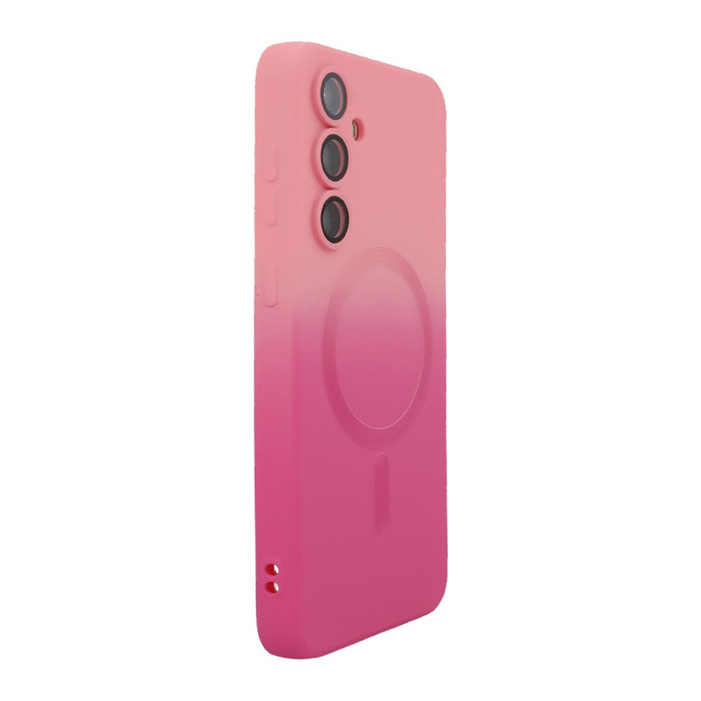 ENKAY HAT PRINCE For Samsung Galaxy A24 5G Silicone Case Gradient Color Cover Magnetic Case