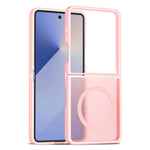 Samsung Galaxy Z Flip7 5G Magnetiskt Skal TPU Ram Akryl Baksida mobilskydd Skin Touch