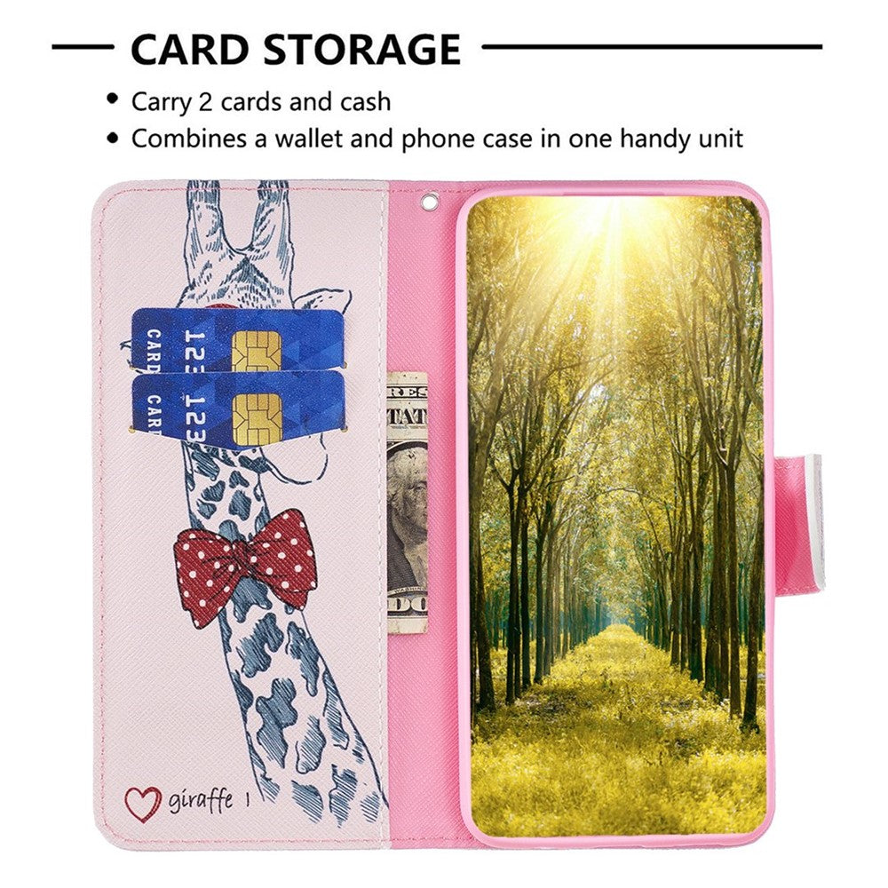 For Samsung Galaxy S23 Phone Case Pattern Printing PU Leather Wallet Stand Cover