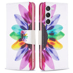 For Samsung Galaxy S23 Phone Case Pattern Printing PU Leather Wallet Stand Cover