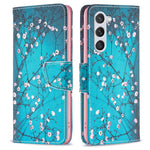 For Samsung Galaxy S23 Phone Case Pattern Printing PU Leather Wallet Stand Cover