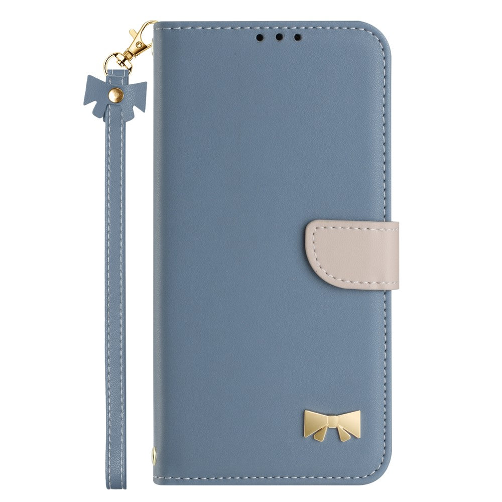 For Honor 400 Pro 5G (Global) Case Bowknot Decor Wallet Leather Phone Cover with Wrist Strap