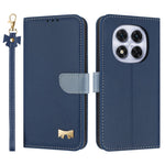 Phone Case For Xiaomi Redmi Note 14 Pro 5G / Note 14 Pro+ 5G / Poco X7 Pro 5G , Bowknot Decor Wallet Leather Cover with Wrist Strap