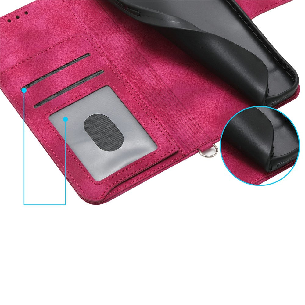 For Xiaomi Redmi K80 5G  /  Poco F7 Pro 5G Case Flower Pattern PU Leather Wallet Phone Cover with Strap