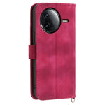 For Xiaomi Redmi K80 5G  /  Poco F7 Pro 5G Case Flower Pattern PU Leather Wallet Phone Cover with Strap