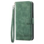 DIERFENG DF-03 For Xiaomi Poco F7 5G  /  Redmi Turbo 4 Pro 5G Case Lines Imprint Wallet Leather Phone Cover