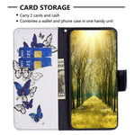 Samsung Galaxy A14 5G / A14 4G Läderfodral Mönster Tryck Plånboksfodral Flip Mobilskal