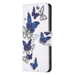 Samsung Galaxy A14 5G / A14 4G Läderfodral Mönster Tryck Plånboksfodral Flip Mobilskal