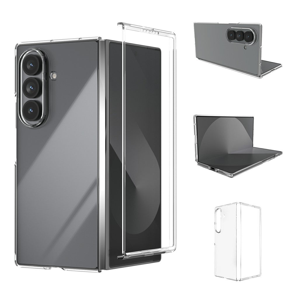 For Samsung Galaxy Z Fold7 5GClear Case Anti-Drop Hard PC Phone Cover