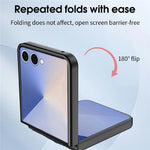 For Samsung Galaxy Z Flip7 5G Case Kickstand PC Phone Back Cover