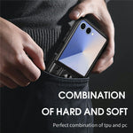 For Samsung Galaxy Z Flip7 5G Case Kickstand PC Phone Back Cover