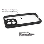 For Xiaomi 13T Case Shockproof PC + TPU Clear Back Phone Cover