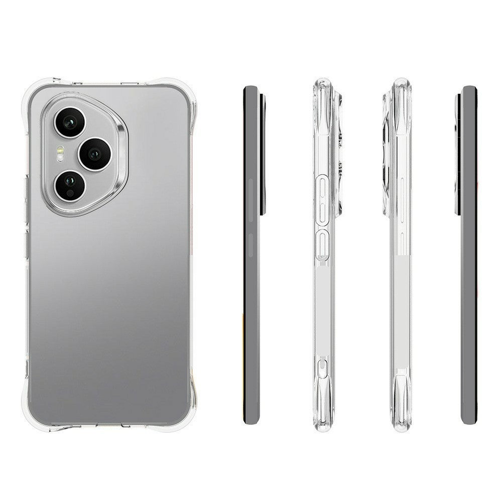 For Honor 400 Pro 5G (Global) TPU Phone Case Non Slip Transparent Mobile Phone Cover
