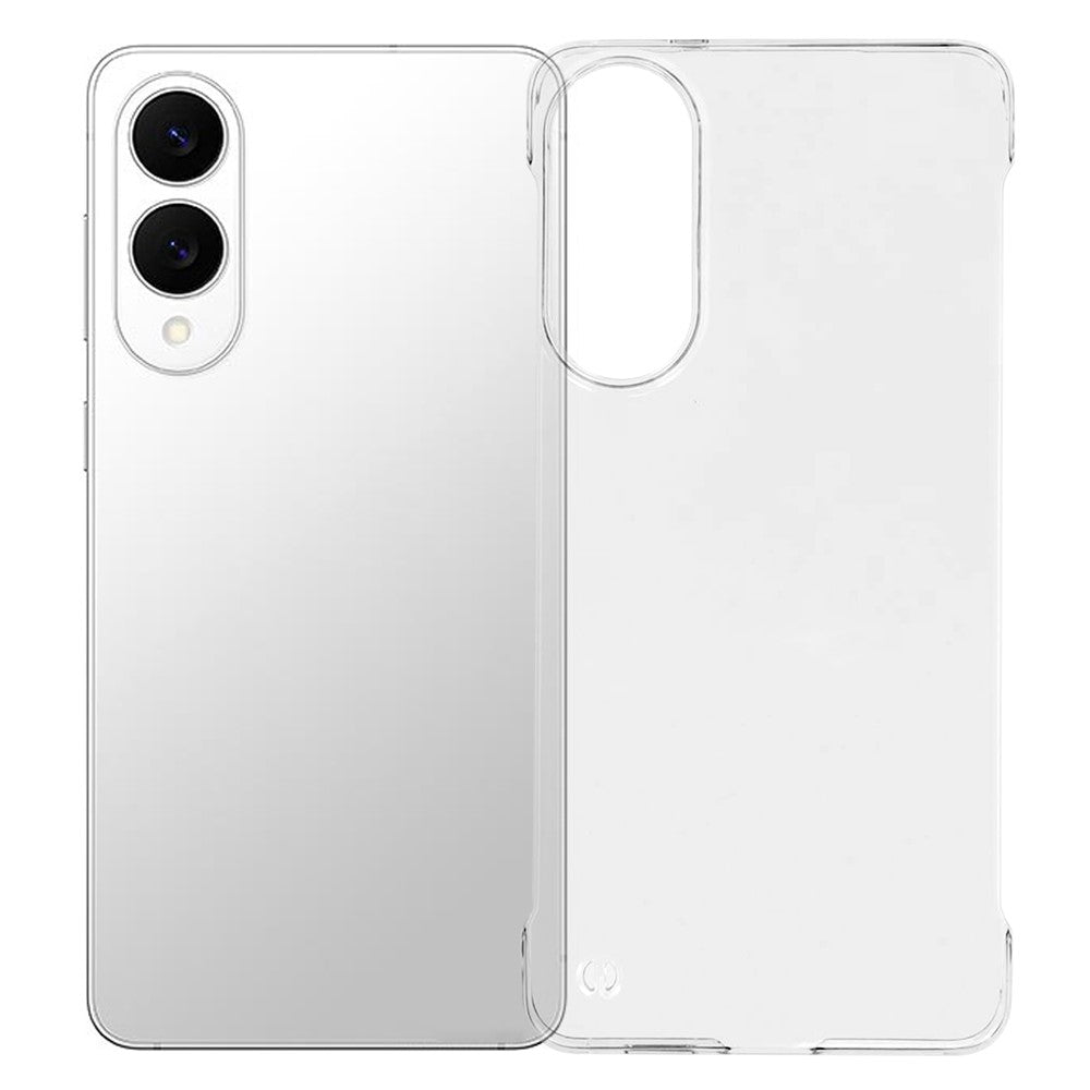 For Samsung Galaxy S25 Edge Case Transparent PC Borderless Phone Cover