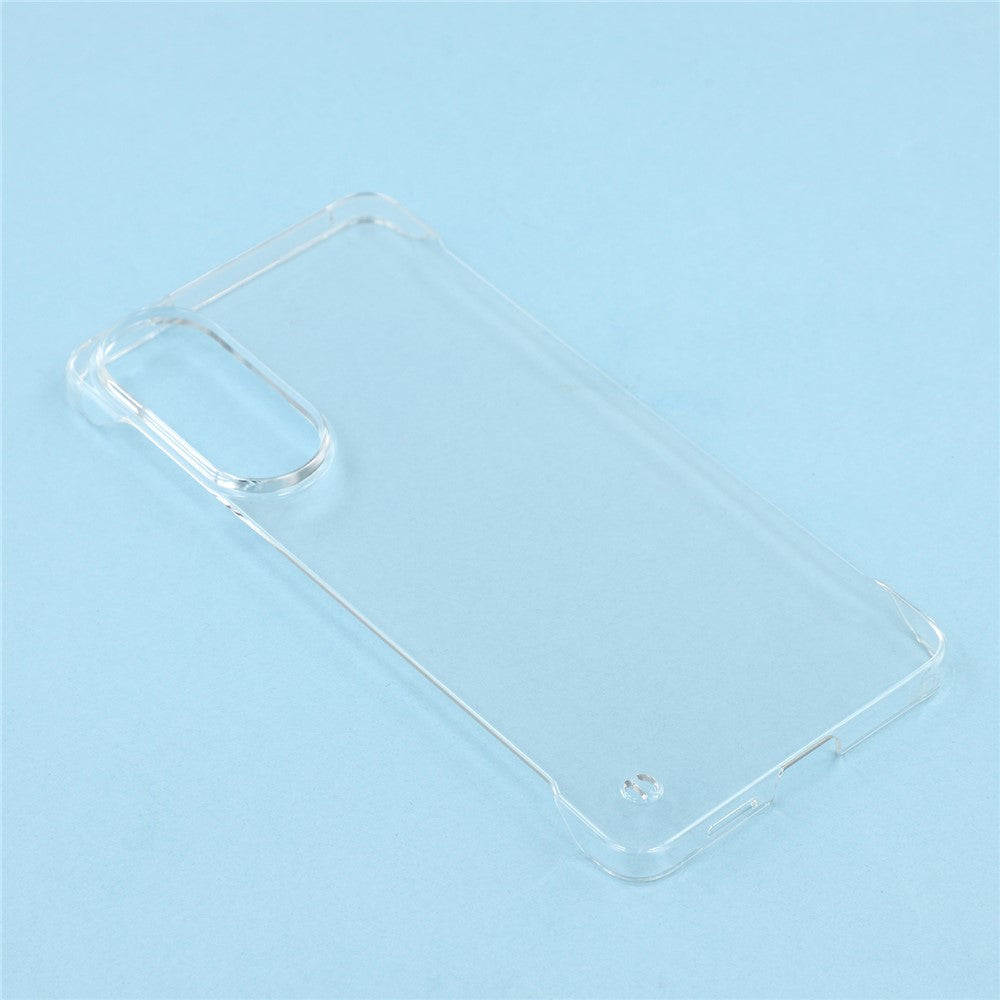For Samsung Galaxy S25 Edge Case Transparent PC Borderless Phone Cover