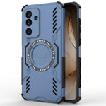 For Samsung Galaxy M56 5G Magnetic Case Butterfly Armor Hollow Heat Dissipation PC + TPU Phone Cover