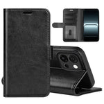 For Xiaomi 13T Case Crazy Horse Texture Stand Leather Phone Cover